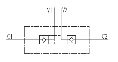 shema duplog blokirnog ventila